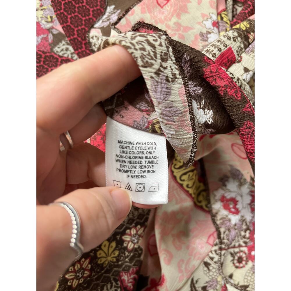 Vintage Faded Glory Y2k Boho Hippie Kaftan Style … - image 6